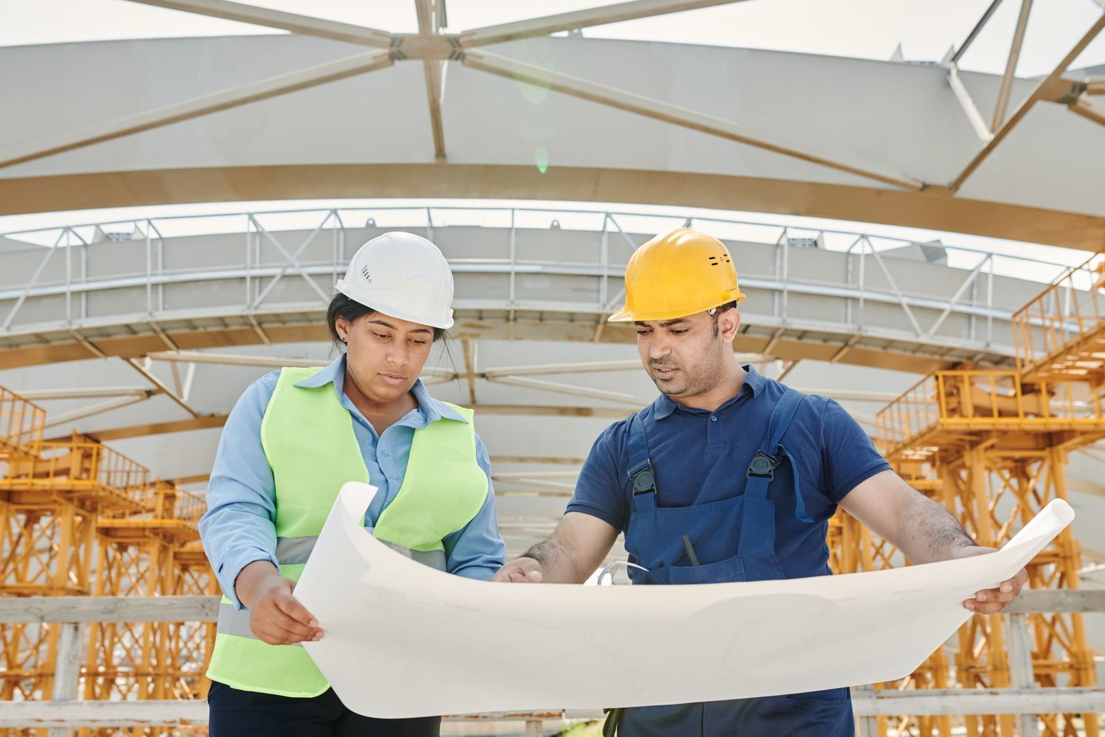 Delta Safety Solutions engineer inspecting fire protection equipment in Lahore